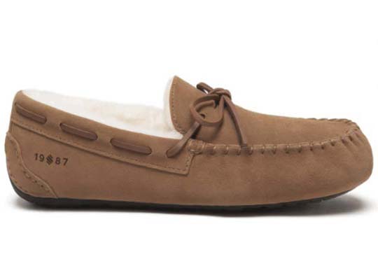 mens sheepskin slippers sale