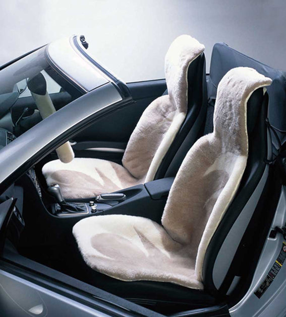 Universal Fit Sheepskin Seat Covers | View More at