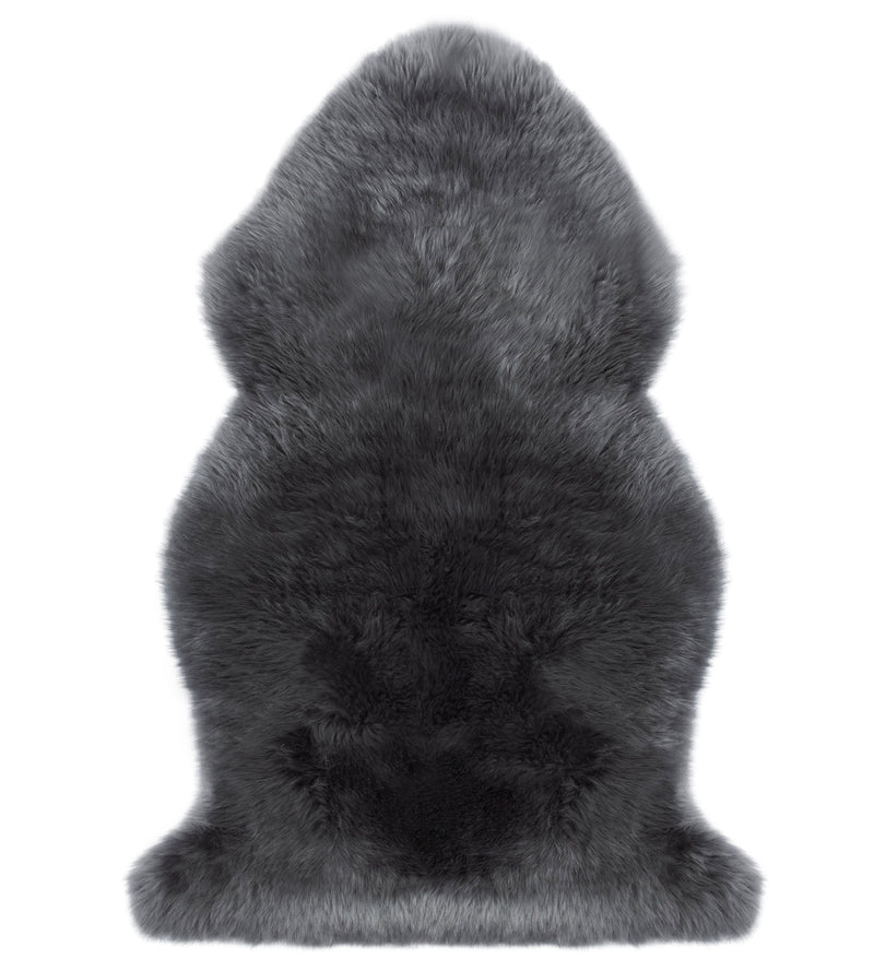 Grey Sheepskin Rug (2' x 3'5")