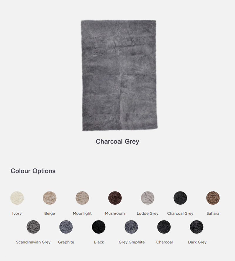 Rectangle Curly Wool Sheepskin