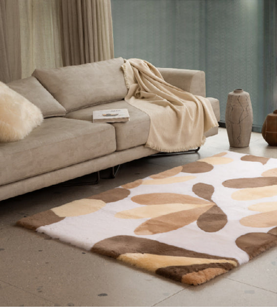 BLOOM | Shorn Wool Luxury Shearling Design Rugs from SheepskinShop ...