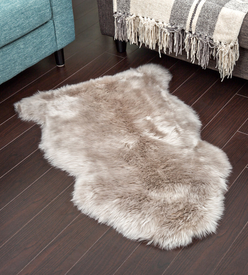 Motorcycle Sheepskin Rug