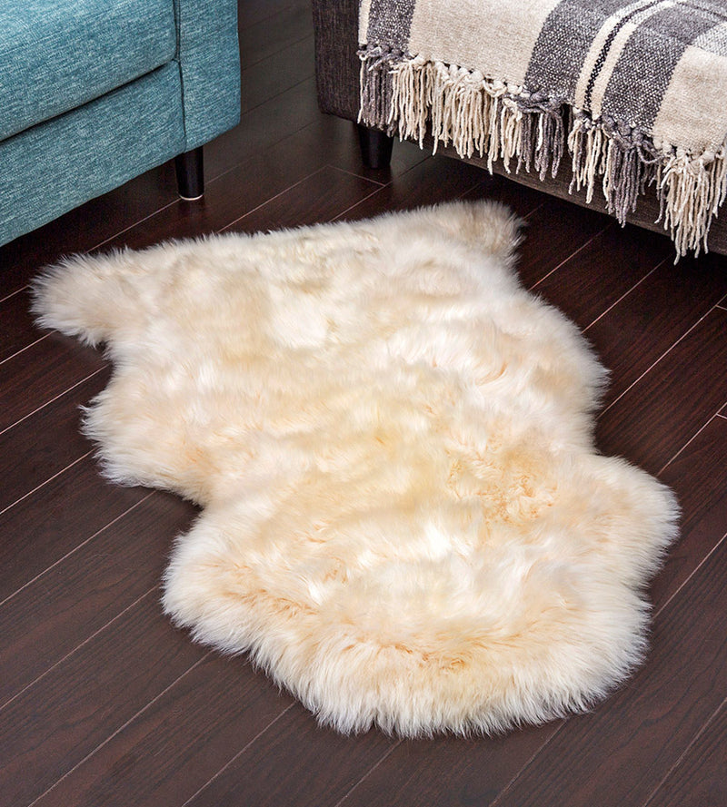 Motorcycle Sheepskin Rug