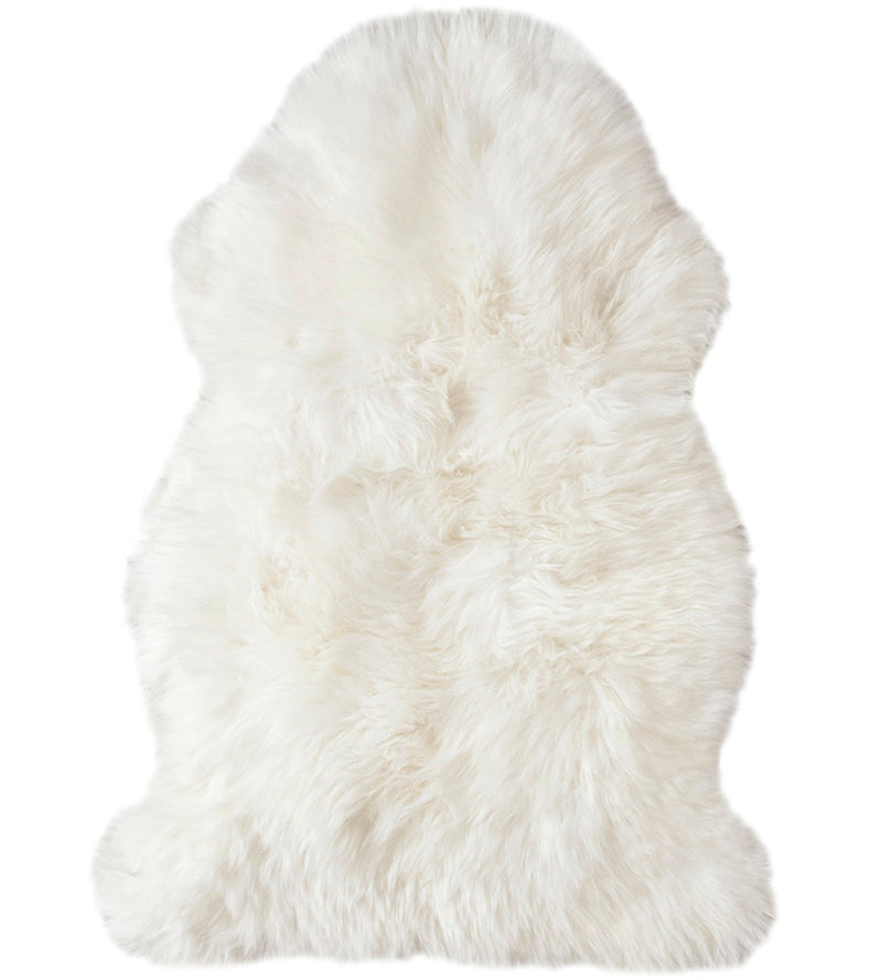 Ivory Sheepskin Rug (2' x 3'5")