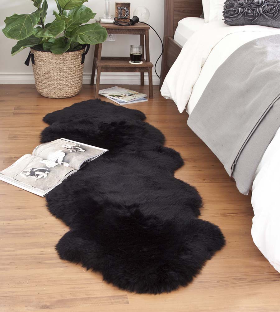 Black lambskin discount