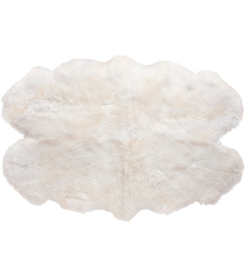 Quad Ivory Sheepskin