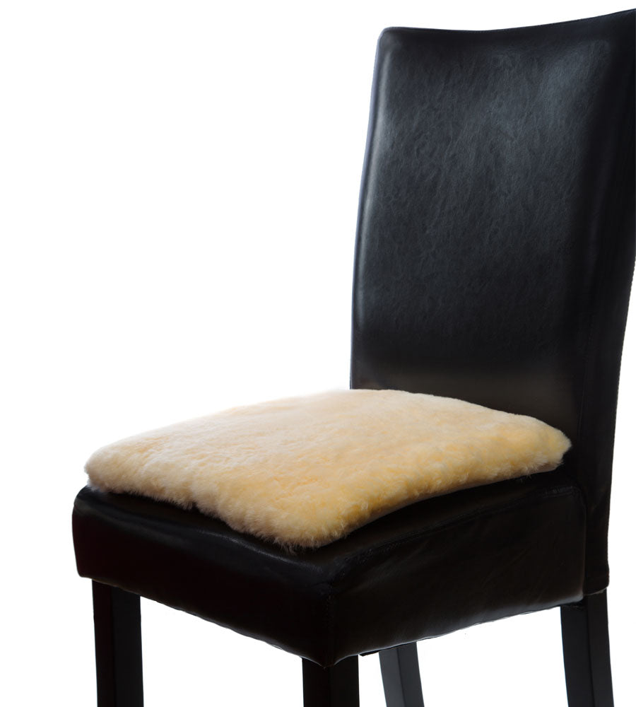 Sheepskin Seat Cushion for Car-Truck-Plane-Home-Medical