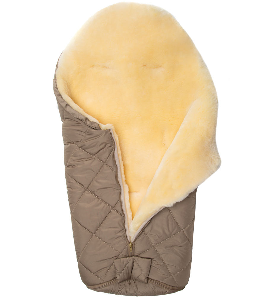 Zip Up Stroller Sheepskin Sleeping Bag for Babies SheepskinShop
