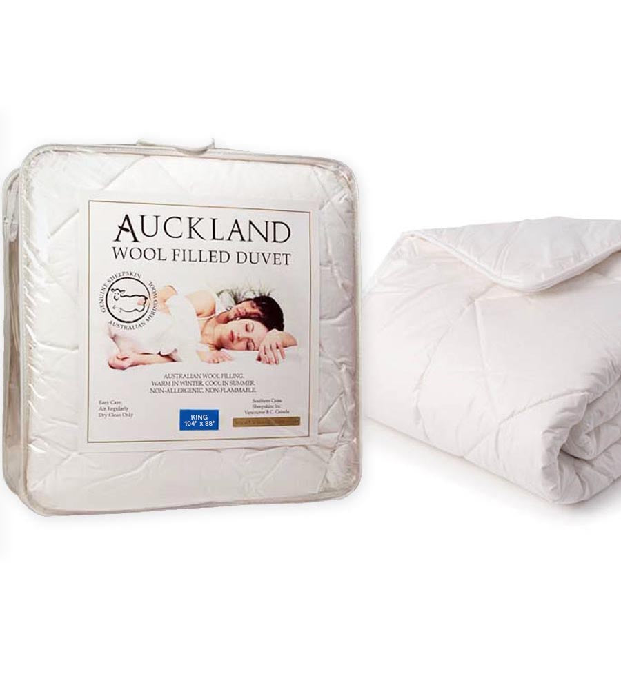 Wool Filled Duvet, King Bed Merino Wool Comforter