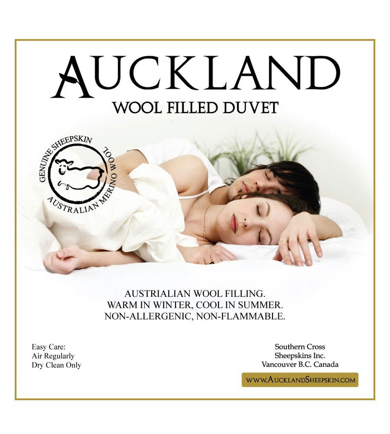 Wool Filled Duvet - King (104"x88")