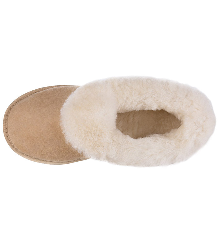 Personalised discount sheepskin slippers